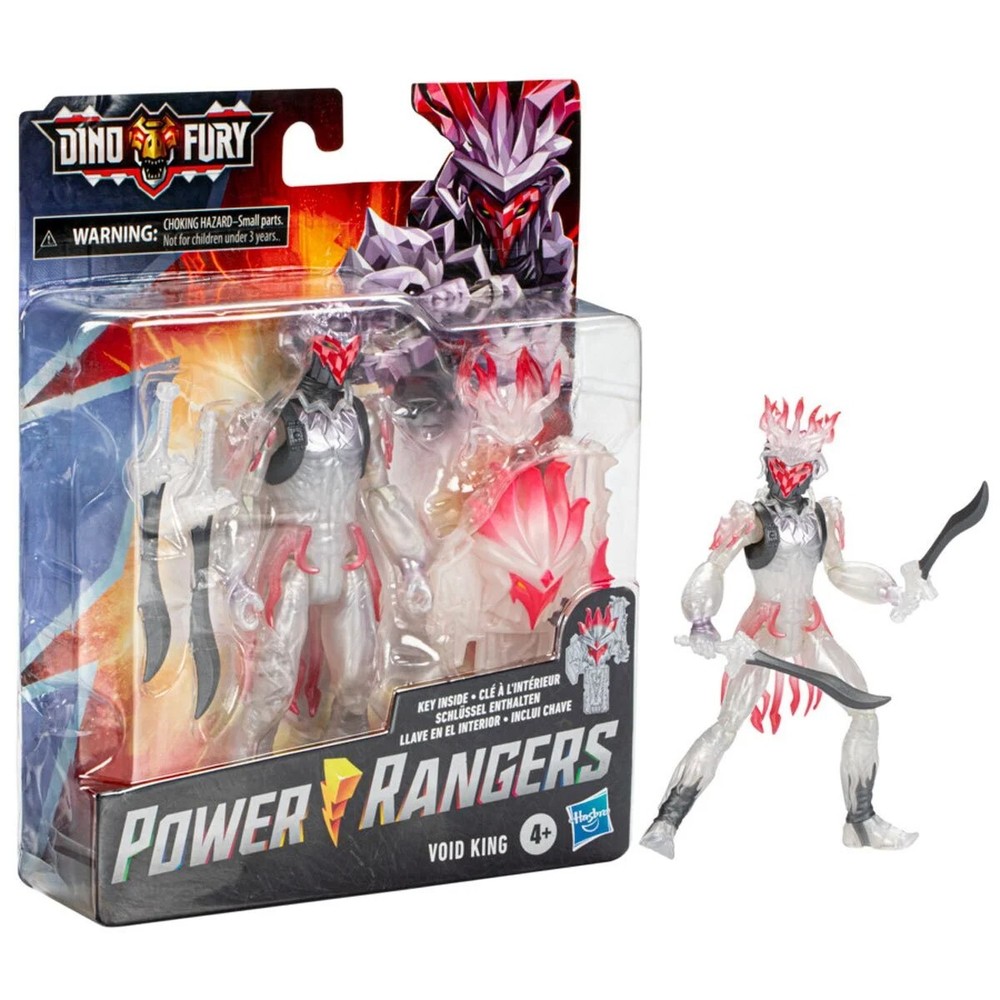 New Hasbro Power Rangers Dino Fury VOID KING 6″ Action Figure