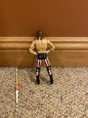 Wwe elite figure Terry funk ecw wcw custom t-shirt funk u hardcore
