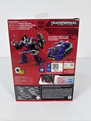 Transformers Autobot TOPSPIN Studio Series 63 Deluxe Class Hasbro DOTM RARE
