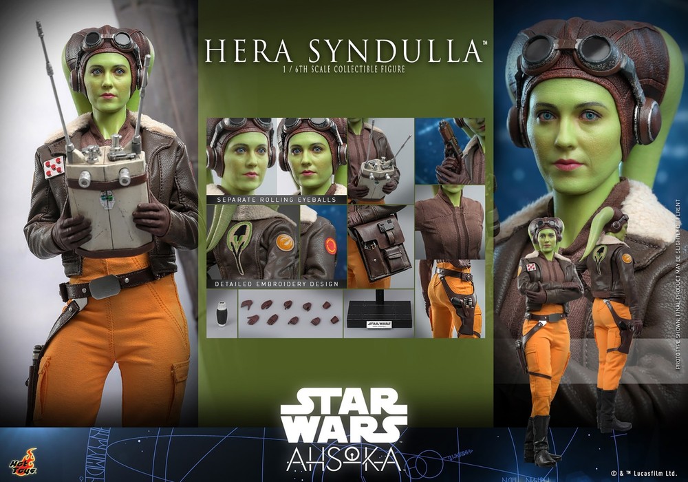 Hot Toys 1/6 Scale Figure Star Wars HERA SYNDULLA Ahsoka TMS113