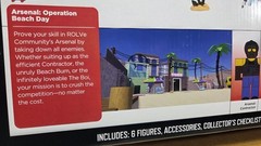 ROBLOX 28 PCS Action Figure ARSENAL OPERATION BEACH DAY Deluxe Playset NEW