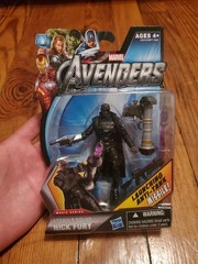 Marvel Universe 3.75″ Avengers Movie Series Assault Squad Nick Fury #17