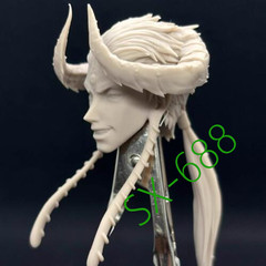 for 6”shf Action Figure 1/12 Custom head sculpt Dabura Karaba Jujutsu Kaisen