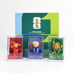 FIFA 2026 World Cup Official Licensed Mascot Figurines Set of 3 with Display …
