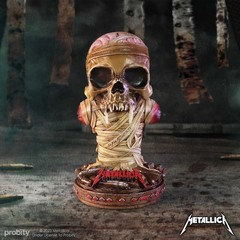 Nemesis Now Metallica One Bust Box, Resin, Officially Licensed Metallica Merch,