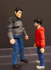 DC Batman Bruce Wayne & Dick Grayson Custom Action Figures 3.75 Scale