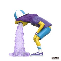 in stock，MIGHTY JAXX VOMIT KID OKEH FAST FOOD PURPLE Vinyl Figure H20CM（7.9inch）