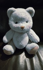 *Limited Edition*Handmade Fully Jointed 12inch Blue Bakery Chef Teddy Bear 2025