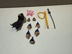 MARVEL DIAMOND SELECT 7″ PSYLOCKE X-MEN ACTION FIGURE DANGER ROOM ACCESSORIES