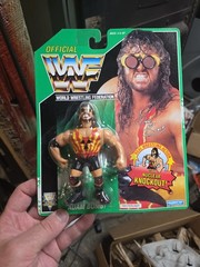 Adam Bomb Green Card Series 11 WWF Wrestling 1994 Hasbro Figure NEW SEALED