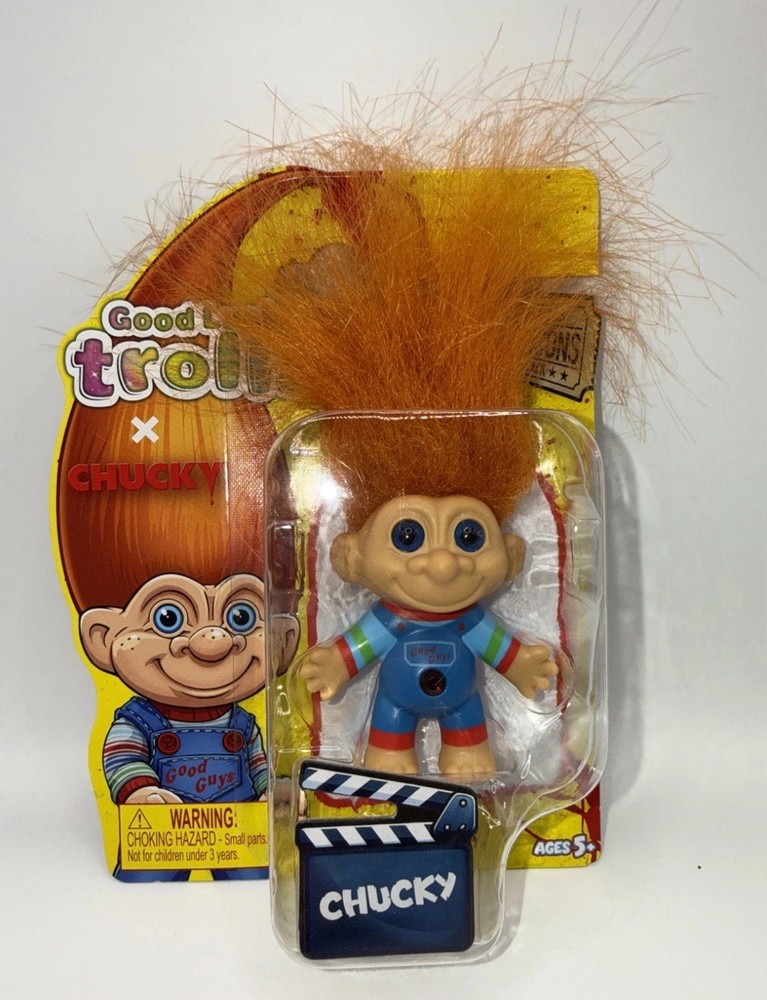 Good Luck Trolls – Chucky from Chucky Movie Icons – NEW doll 5B