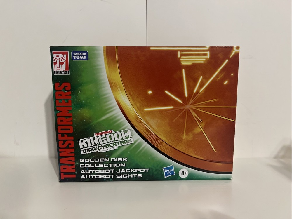 Transformers Golden Disk Collection Jackpot & Sights Figures MISB 2021 Hasbro