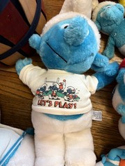 HUGE Vintage Smurfs Lot 1966–1983 PVC Plush Houses Accessories More AS IS Rare
