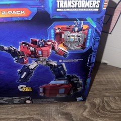Transformers Legacy United Fractured Friendship 2-Pack Megatron Orion Pax Hasbro