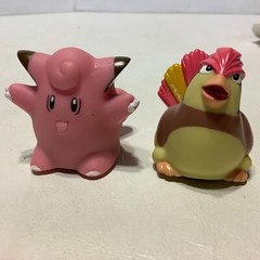 Lot of 4 Vintage 1999 Nintendo Pokemon Roller Ball Figures Sliders 1 1/4″ Tall