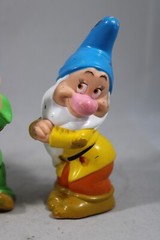 Walt Disney Four 4 Dwarfs Figurines 1989XX/ R6576 Snow White Dwarf incomplete