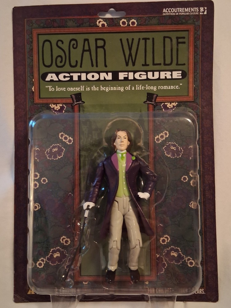 OSCAR WILDE 5.25” Action Figure Accoutrements 2004 NIB