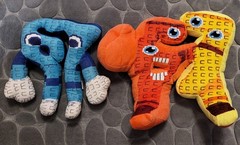 Steal a Brainrot 67 Video Games Collectible Plush Toys 10″ Plushie Set Of 2 NEW