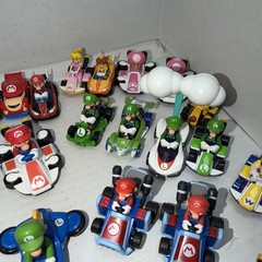 HUGE Super Mario 57 Pc Lot Figures & Racers Mario Luigi Nintendo