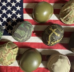 11 90’s GI Joe Fit Misc Hard Military Helmet Hat 12” Figure 1/6 21st Century Lot