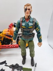 GI Joe Classified Tiger Force Lot with Ram Motorcycle Adult Owned NM+