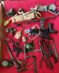 Huge Lot Of The Coolest 30+ Vintage Gi Joe Accessories, Includes Rare Pieces