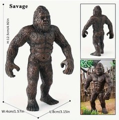 Brown Bigfoot Sasquatch Yeti Figure 6”