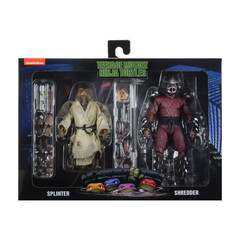 NECA TMNT 1990 Movie Splinter & Shredder 7″ Action Figure 2-Pack – New In Box
