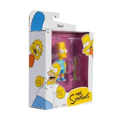 Bart w/ Blue Shirt – The Simpsons 5″ Articulated Figure Wave 4 by Jakks Pacific