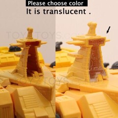 Flank Eye Light Tail Upgrade Kit For Kingdom Titan-class Autobot ark – Upgrade
