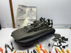 Vintage 1984 GI Joe Killer WHALE Hovercraft Vehicle 99% Complete w/ Manual