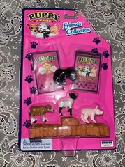Vintage Puppy In My Pocket Rare Friends Collection New Old Stock Sealed As Is