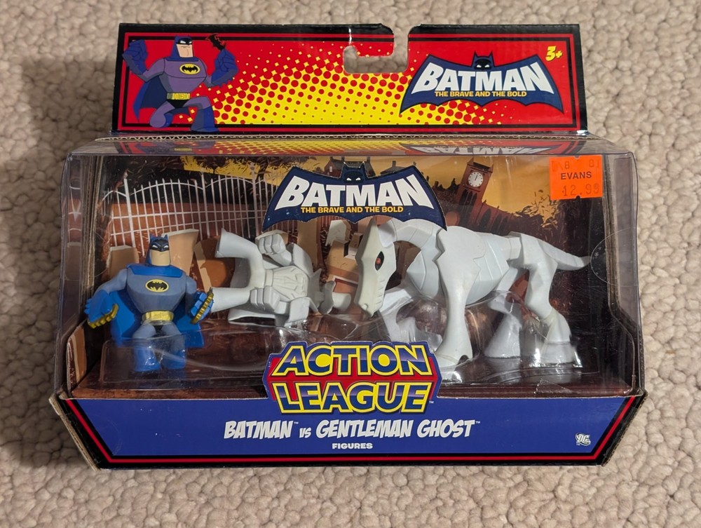 DC Comics Action League Batman VS Gentleman Ghost Horse 3 Piece Figures Set