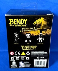 WHITE VERSION – Vinyl 5″ BENDY & THE INK MACHINE Figure SERIES 1 PhatMojo BOX