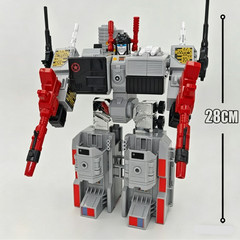 Transform G1 3 Change Base Metroplex Fighters K.O KT Ver NO OUTSIDE BOX