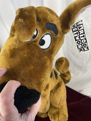 VINTAGE CARTOON NETWORK SCOOBY DOO Dog 21″ GIANT JUMBO PLUSH ! W/tags