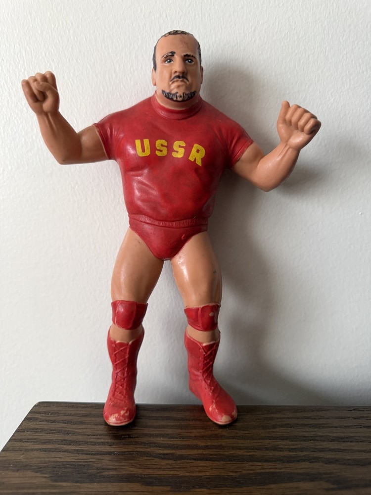 Vintage LJN Titan Sports WWE WWF Nikolai Volkoff Wrestling Action Figure