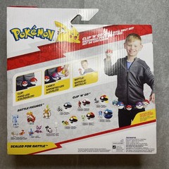 Pokemon Eevee Clip N Go Poke Ball Belt Set Rare New