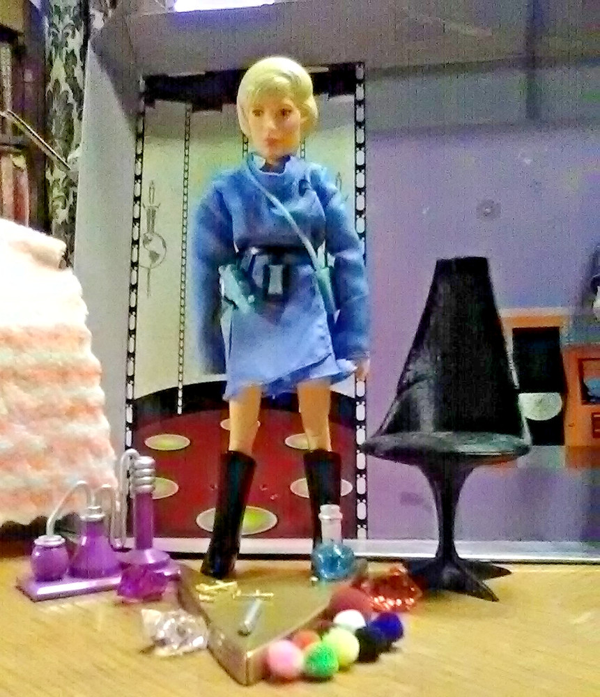 Custom Mego Star Trek Nurse Chapel 8 inch figure and More