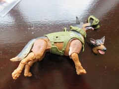 Hasbro GI JOE CLASSIFIED #157 Law & Order DOG w/Vest Head 6″ CUSTOM FODDER Parts