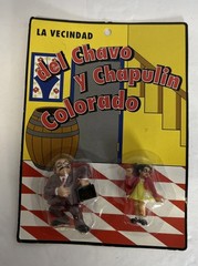 1994 El Chavo Del Ocho & Chapulín Colorado Figure Set Of 8 Sealed Mexico (New)