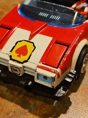 Power Rangers J.A.K.Q. Dengekitai spade machine retro Chogokin Popy japan