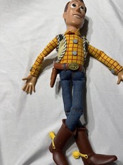 Toy Story Woody Doll 16″ Talking Pull String TESTED WORKING