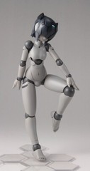 NEW DAIBADI Polynian MMM Shamrock Gray Fresh Ver. Update 130mm Action Figure