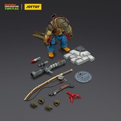 HiPlay JOYTOY TMNT-Leatherhead & Metalhead 1/18 Scale Action Figure