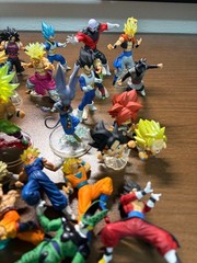 Dragon Ball Z GT Vintage Mini Figure Lot Bulk Cell Frieza SS4 Gogeta Non Scale