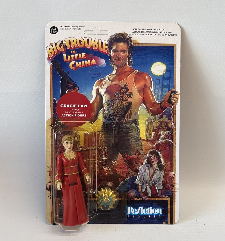 Big Trouble in Little China – Gracie Law Action Figure – Funko ReAction 2015 New