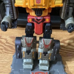 Transformers Titanium Grimlock w/Base 6 Inch Cybertron Heroes War Within
