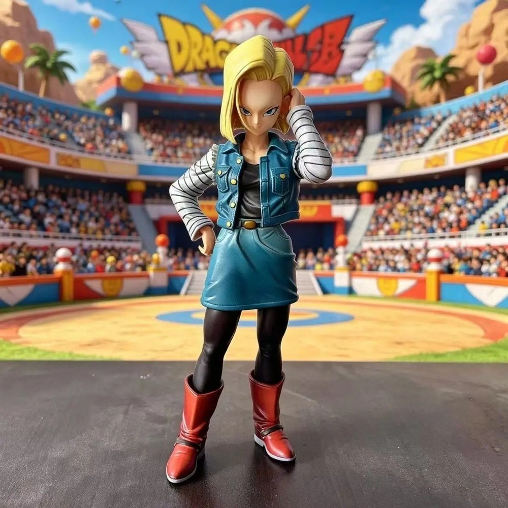 Dragon Ball Android 18 PVC Figure Anime Collectible Display Model