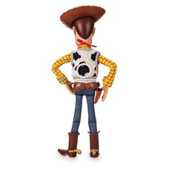 Disney Store Official Sheriff Woody Talking Action Figure from Toy Story, Featur